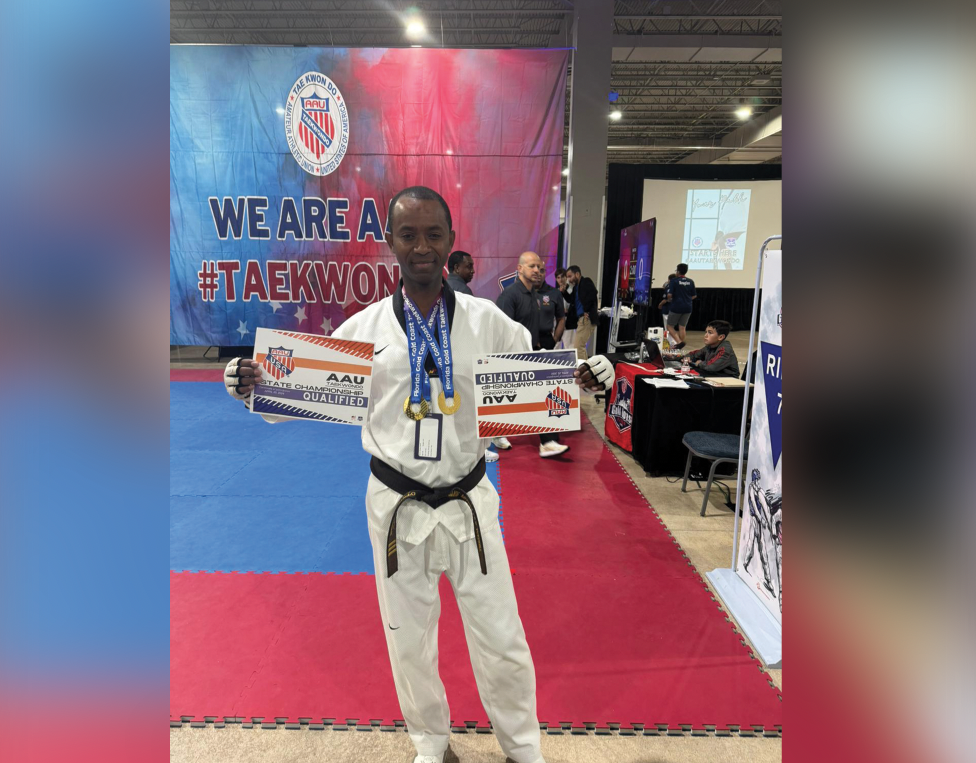 Le taekwondo haïtien Otniel Moïse remporte sa 27e médaille d'or au AAU Taekwondo State Championship à Miami !
